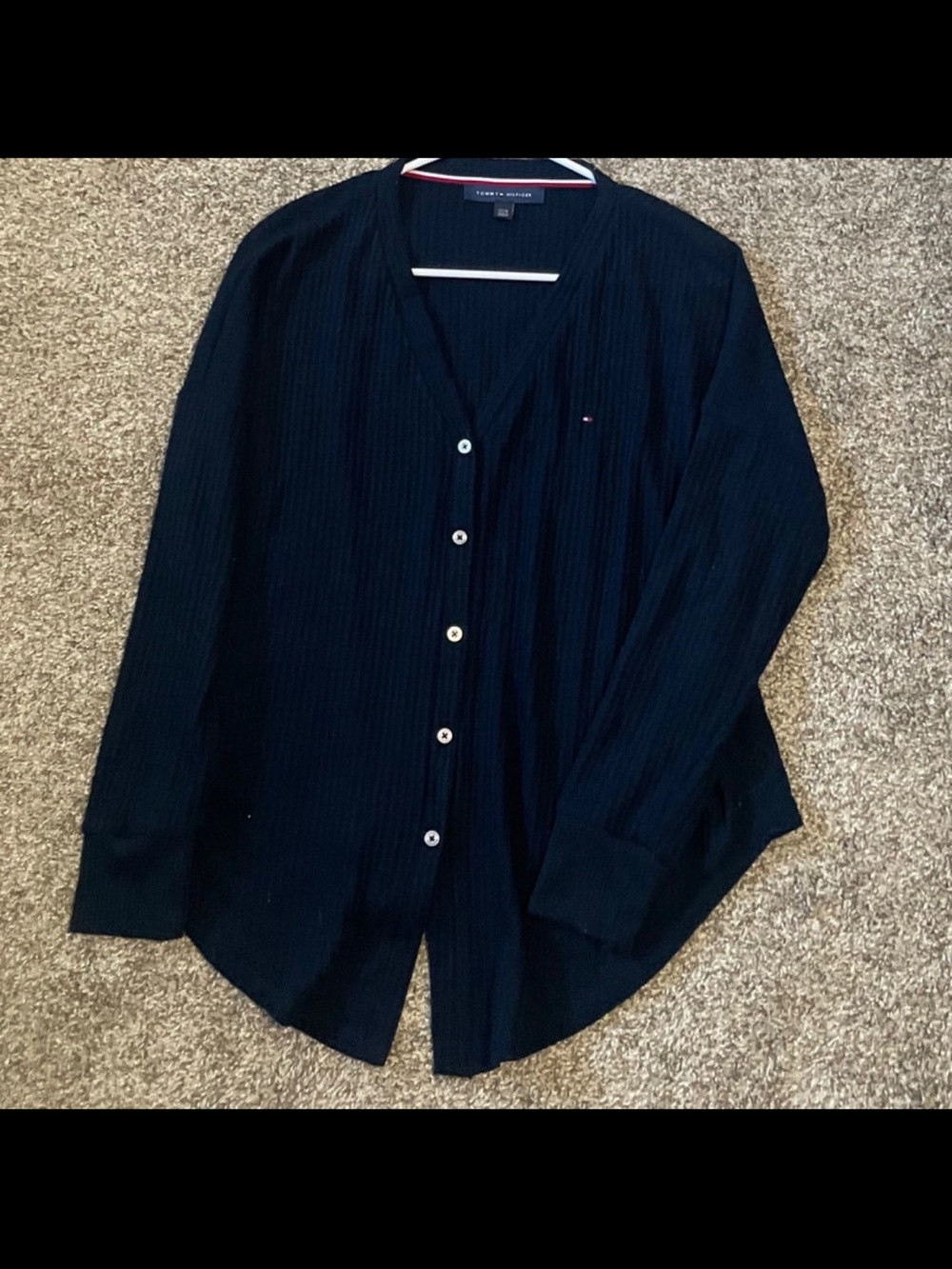 Tommy Hilfiger Navy Cardigan